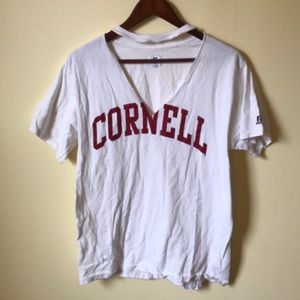 DIY Cornell Cut Out Tee